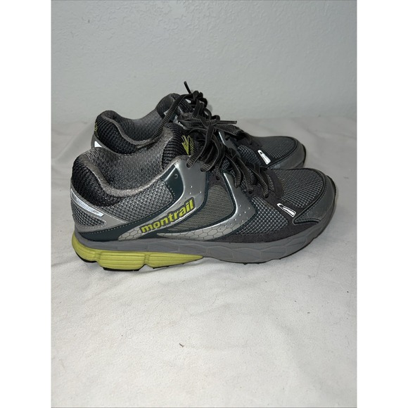 Montrail Fairhaven Outdry Road Trail Running Shoes‎ Womens Gray Lime Green 9.5 main image 6